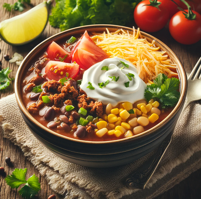 5 Ingredient Taco Soup