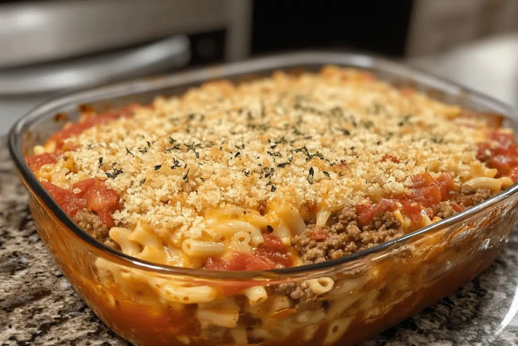 Classic Johnny Marzetti Casserole Recipe | Comforting and Hearty