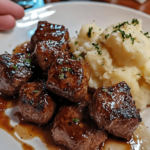 Garlic Butter Steak Bites and Smashed Potatoes | Juicy & Flavorful Dinner