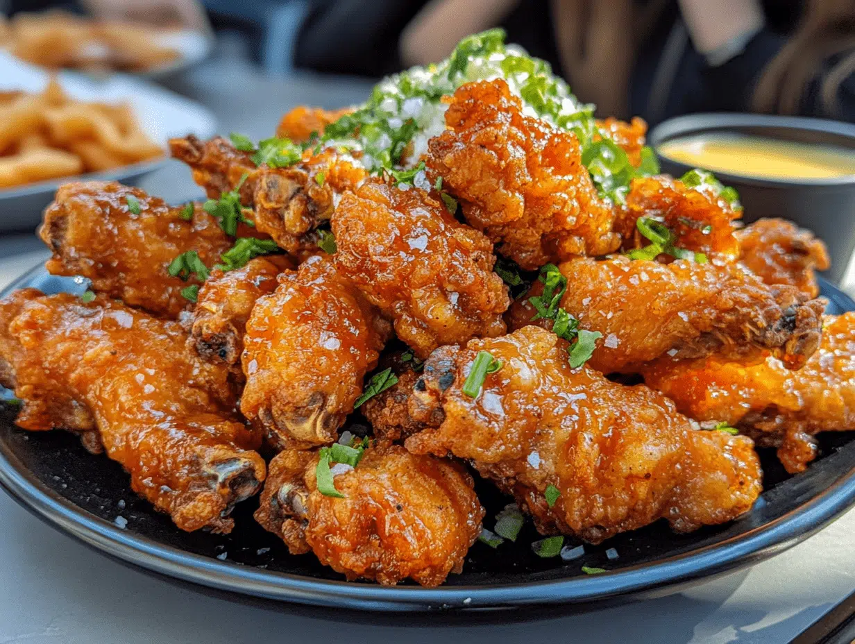 Crispy Baked Chicken Wings easy yummy