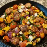 Sausage and Veggies Skillet