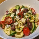 Greek Tortellini Pasta Salad