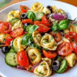 Italian Tortellini and Veggie Pasta Salad