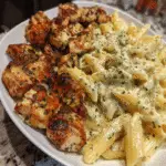 Cajun Garlic Butter Chicken Penne in Creamy Parmesan Sauce
