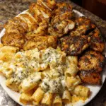 Cheesy Chicken Rigatoni in Cajun Garlic Cream