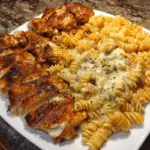Creamy Velveeta Chicken Rotini with Mozzarella Garlic Sauce