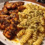 Velveeta Alfredo Chicken Rotini in Cajun Garlic Butter