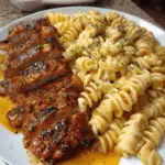Velveeta Chicken Rotini in Creamy Garlic Parmesan Alfredo