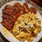 Garlic Herb Chicken Tortellini in Cajun Alfredo Velveeta Cream