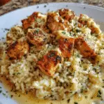 Garlic Parmesan Rice with Chicken