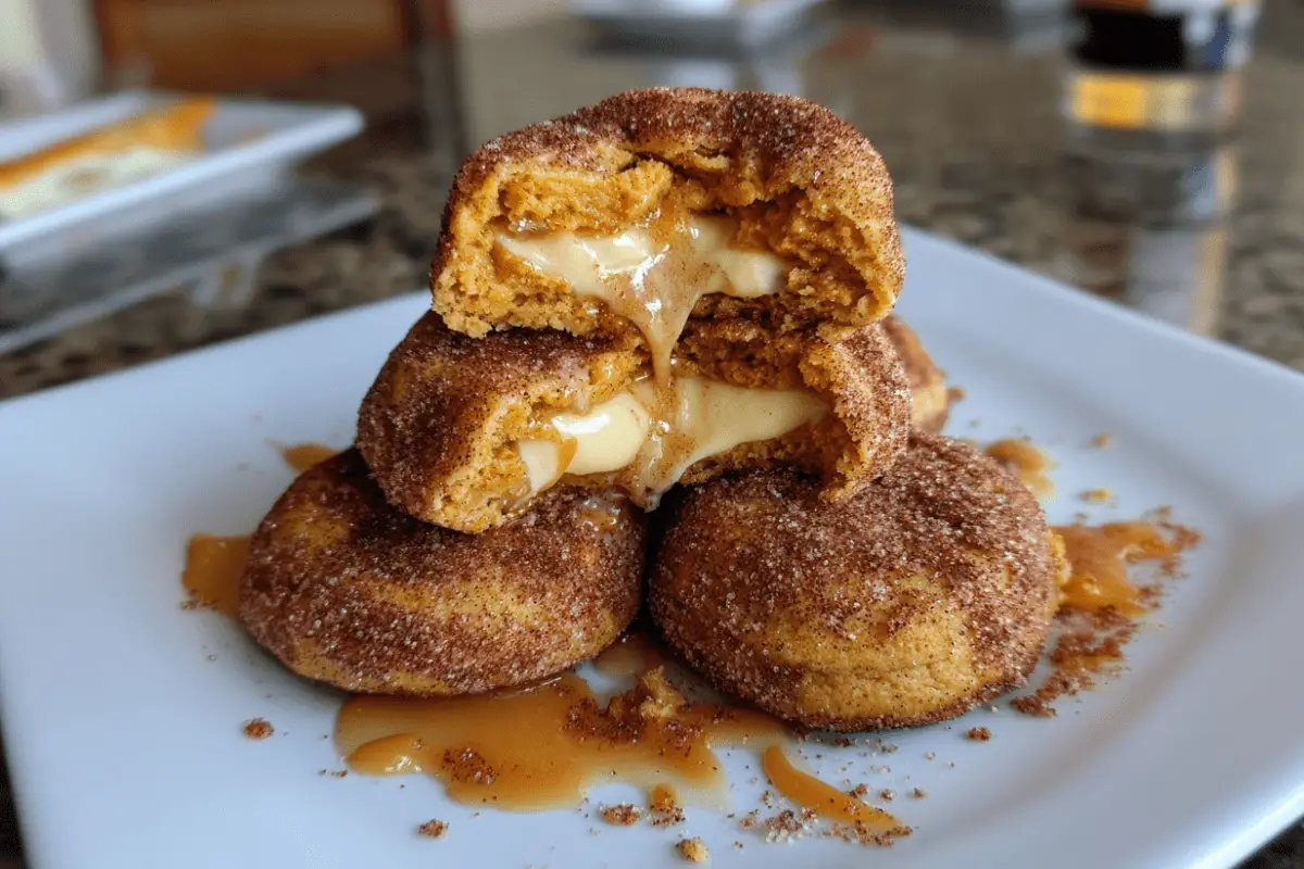 Pumpkin Cheesecake Snickerdoodles