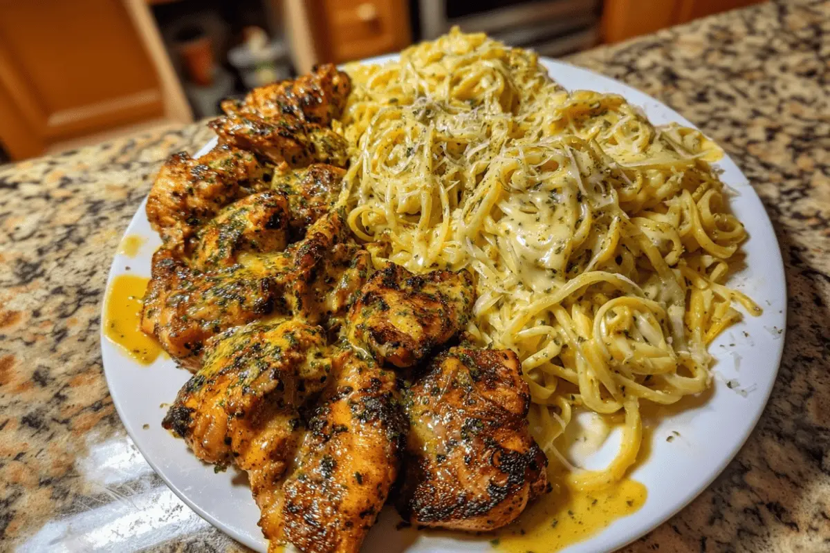 Velveeta Chicken Linguine in Cajun Garlic Alfredo Sauce