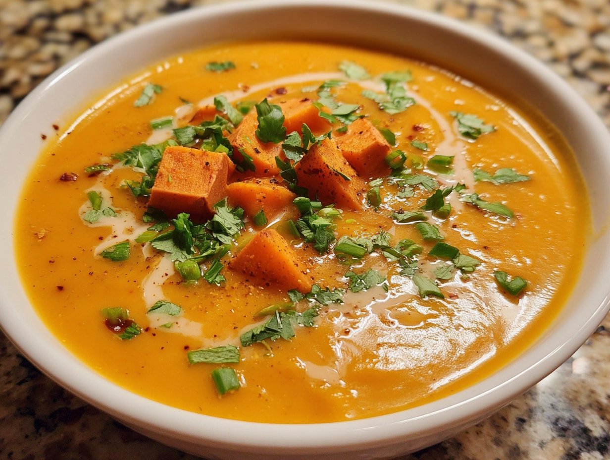 Easy Sweet Potato Soup