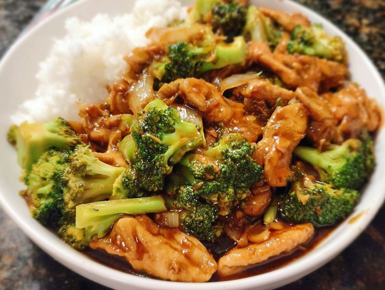 Chinese Chicken and Broccoli