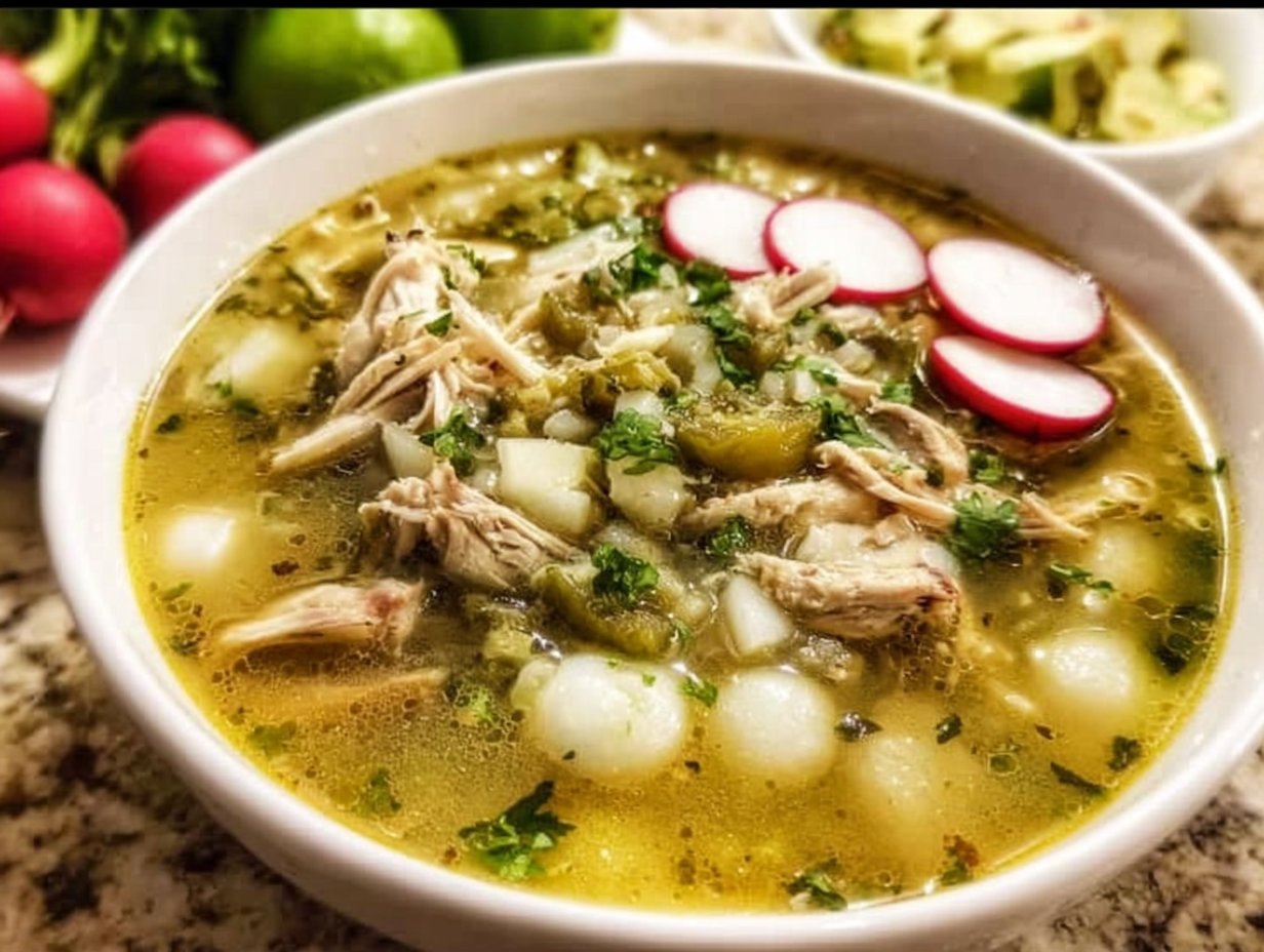 Green Chicken Pozole