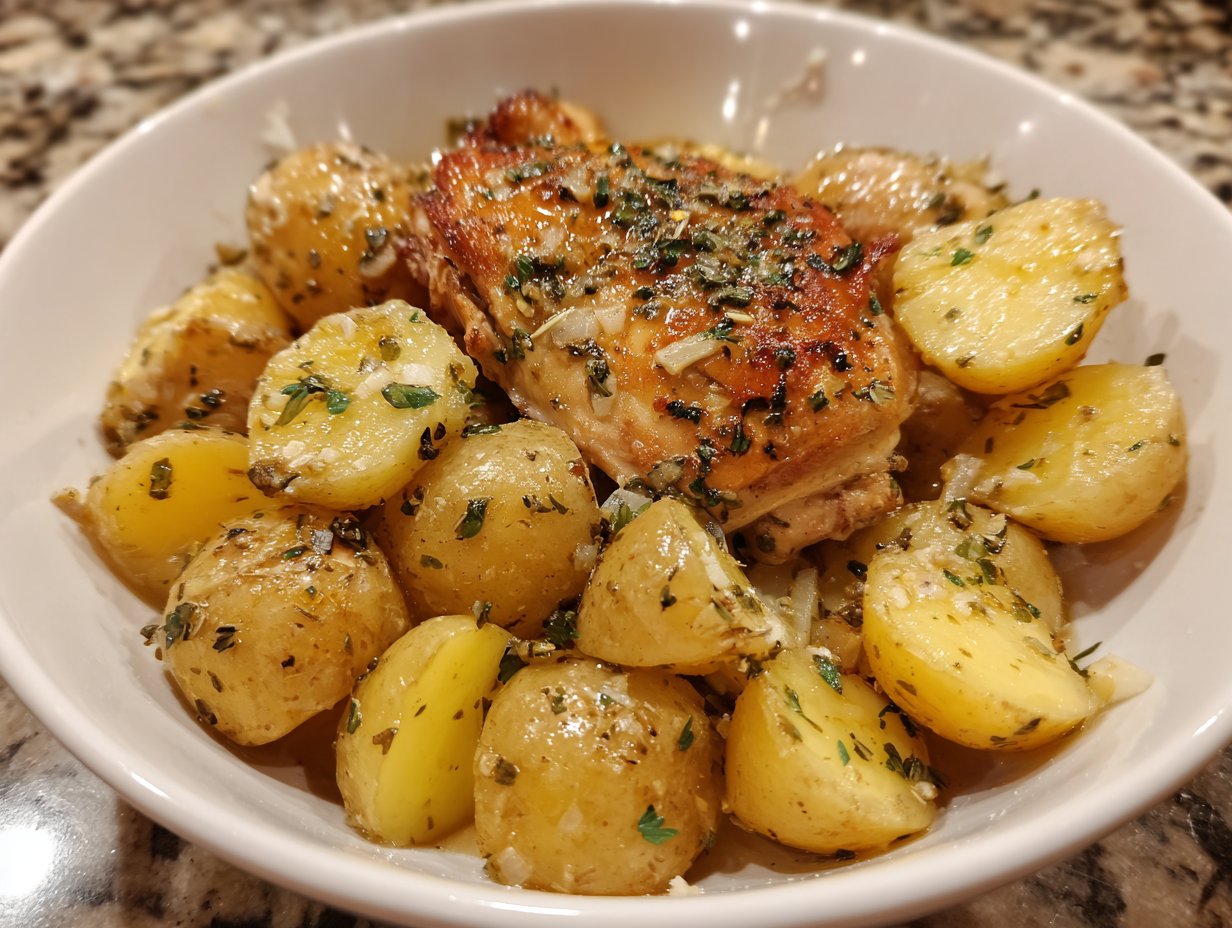 Instant Pot Chicken and Potatoes