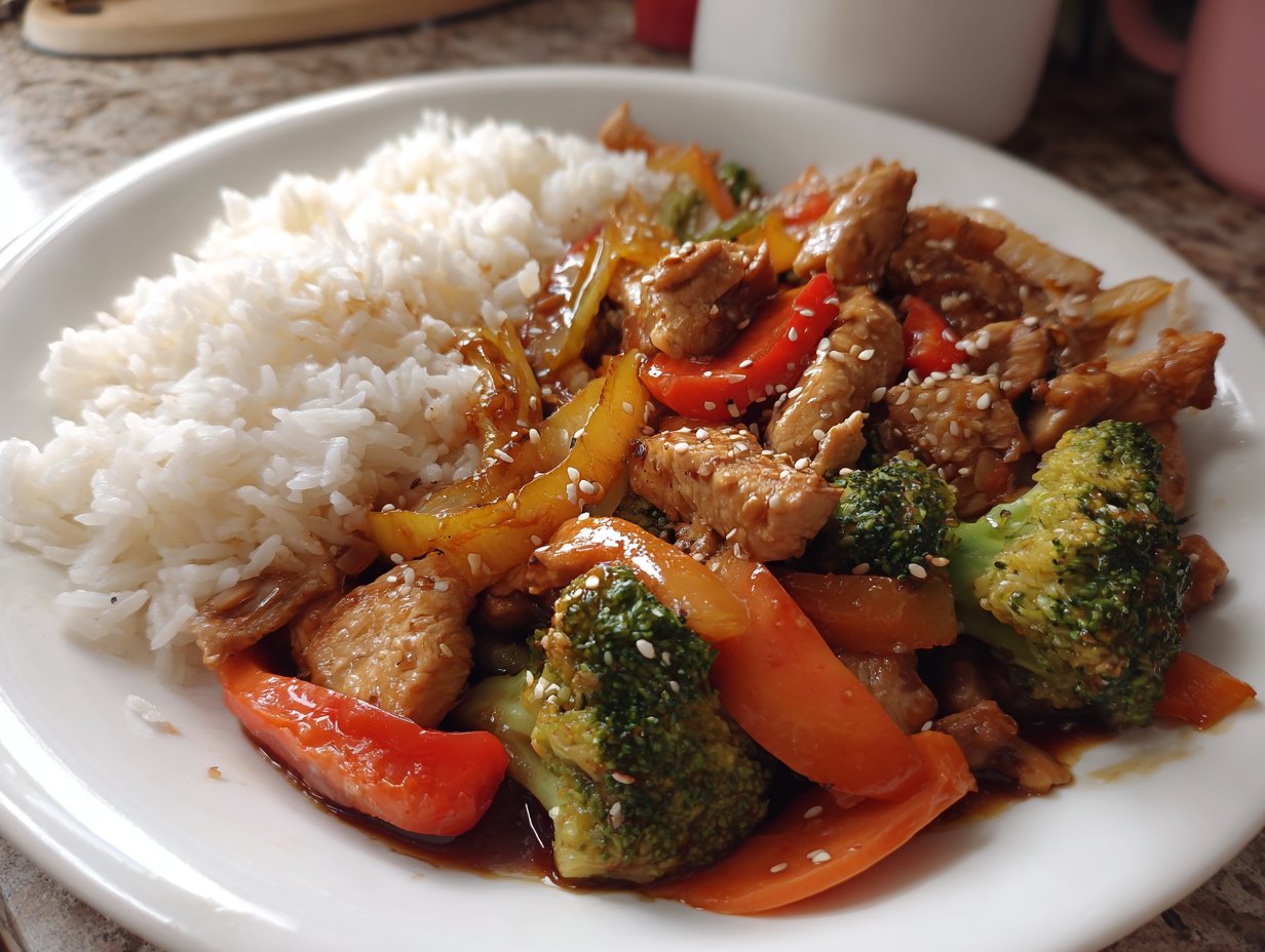One-Pan Teriyaki Chicken Stir Fry