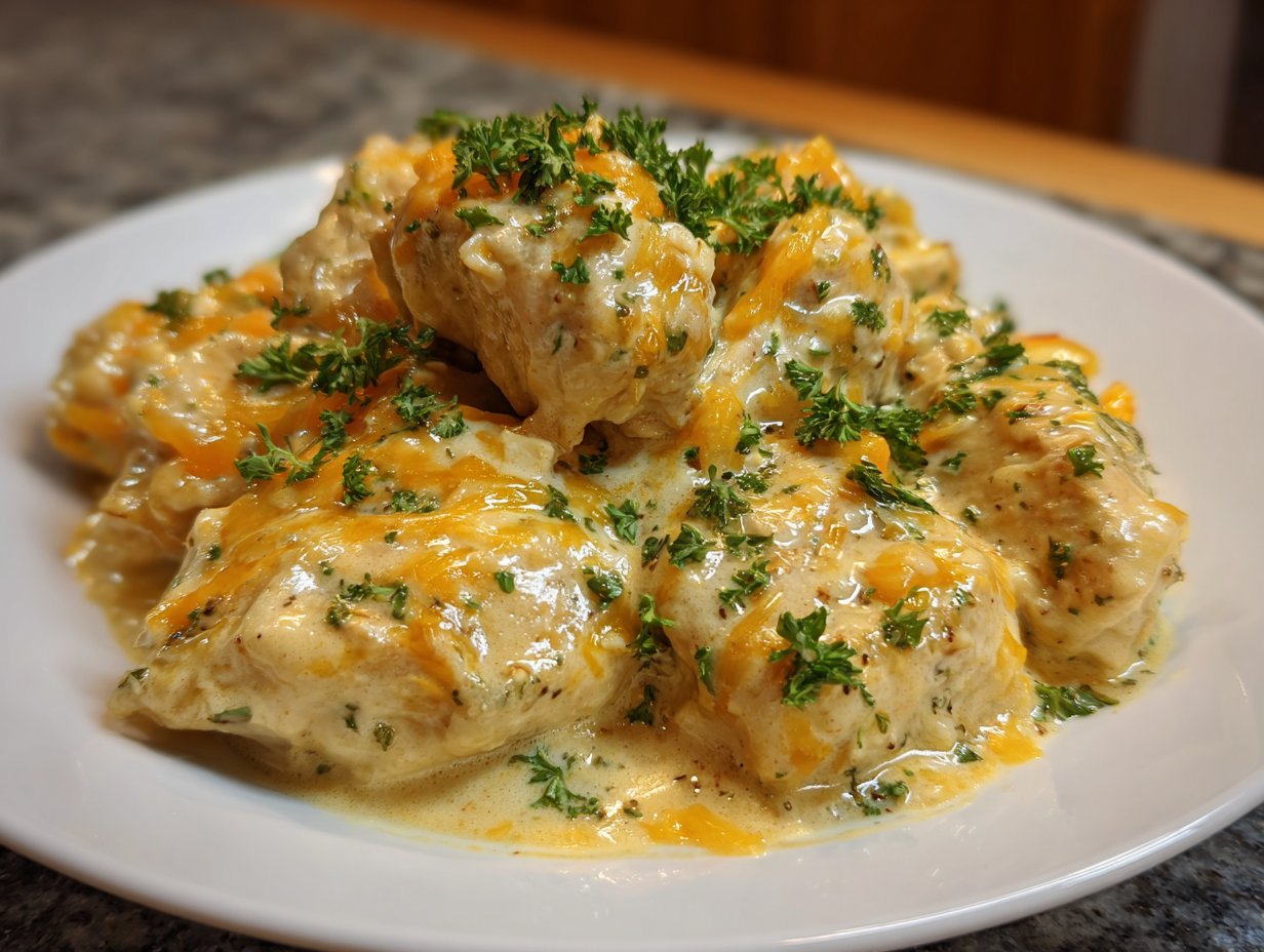 Easy Cream Cheese Chicken
