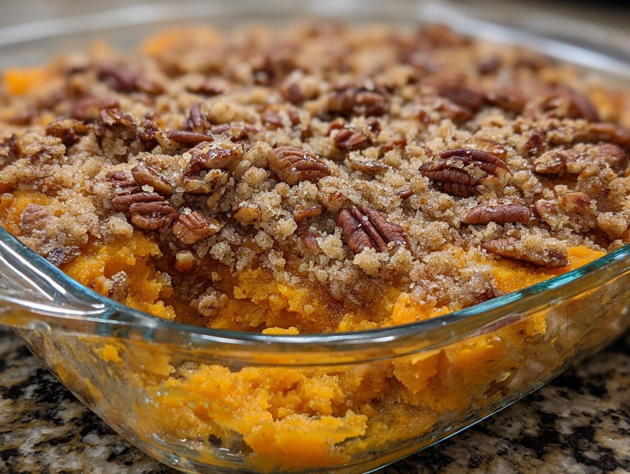 Sweet Potato Crunch Casserole