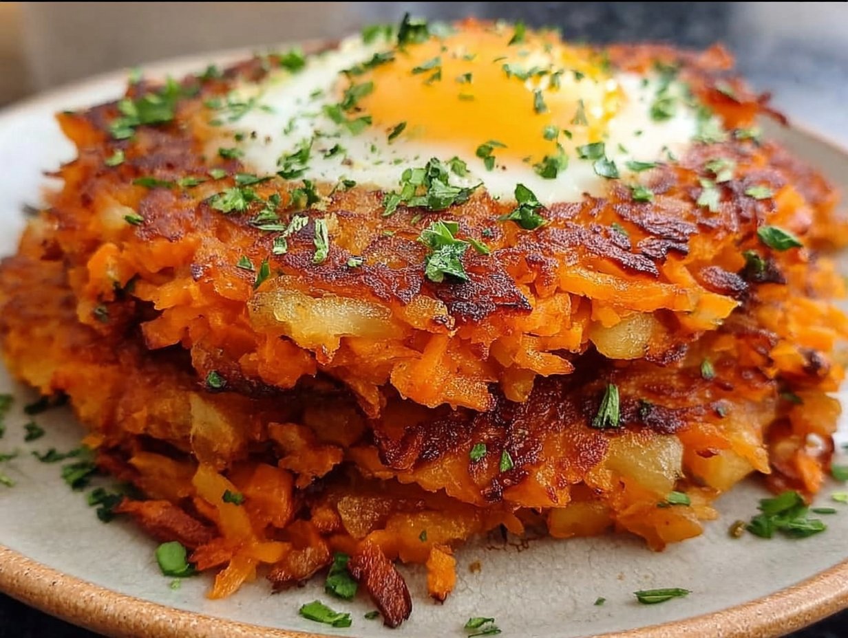 Healthy Sweet Potato Hash Browns
