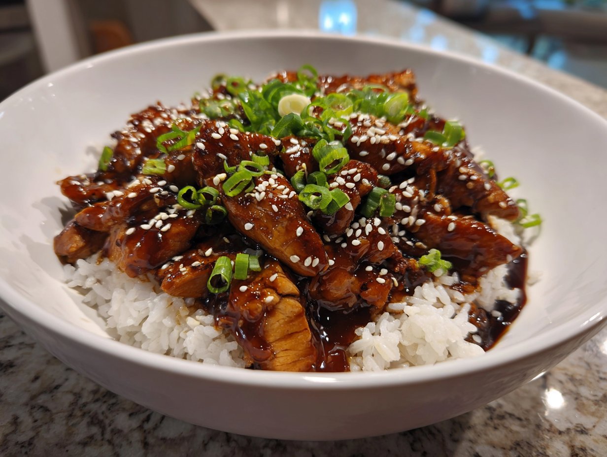 Dump and Go Crockpot Teriyaki Chicken