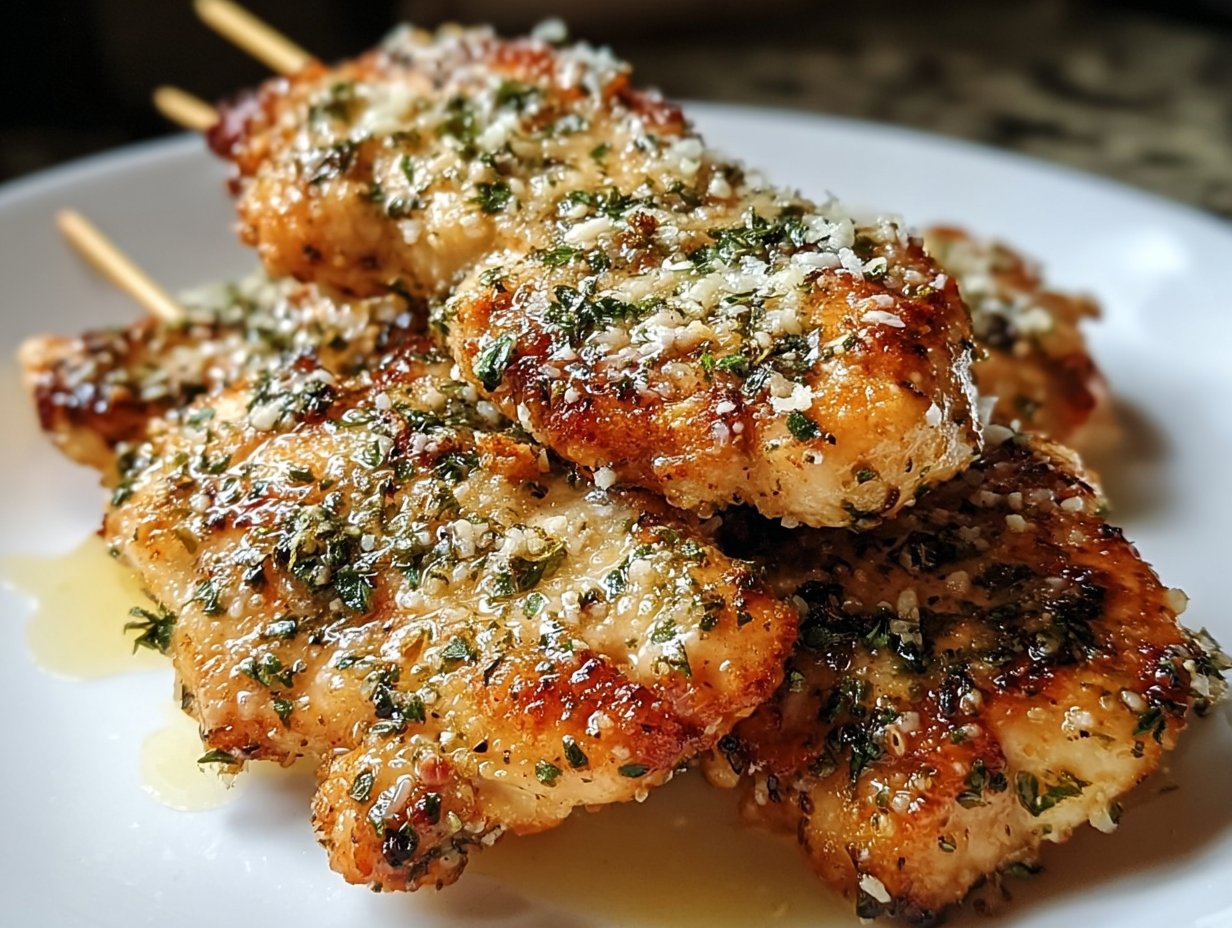 Blackstone Garlic Parmesan Chicken