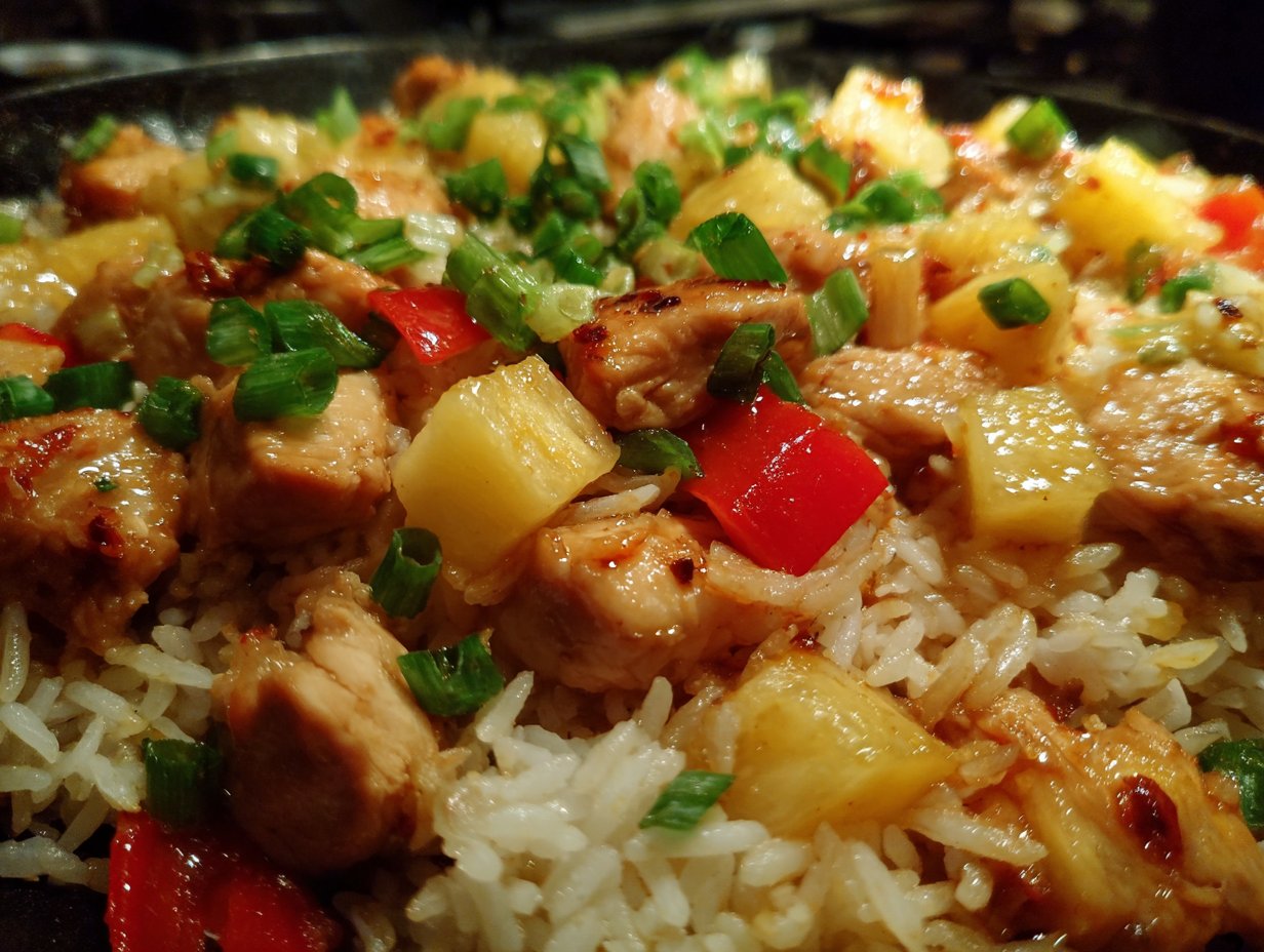 Pineapple Chicken and Rice