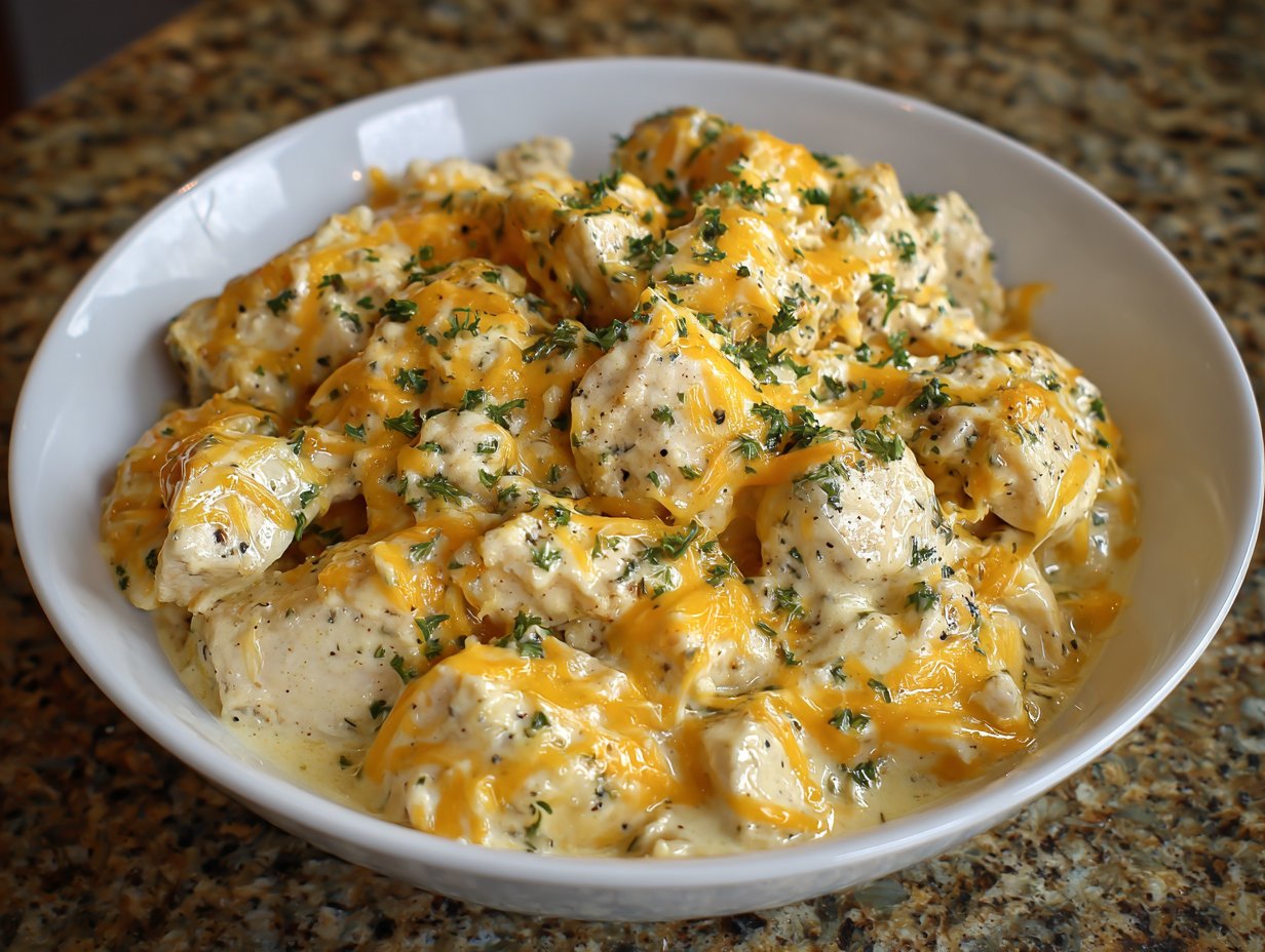 Easy Cream Cheese Chicken