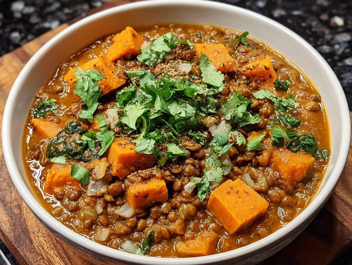 Lentil & Sweet Potato Curry