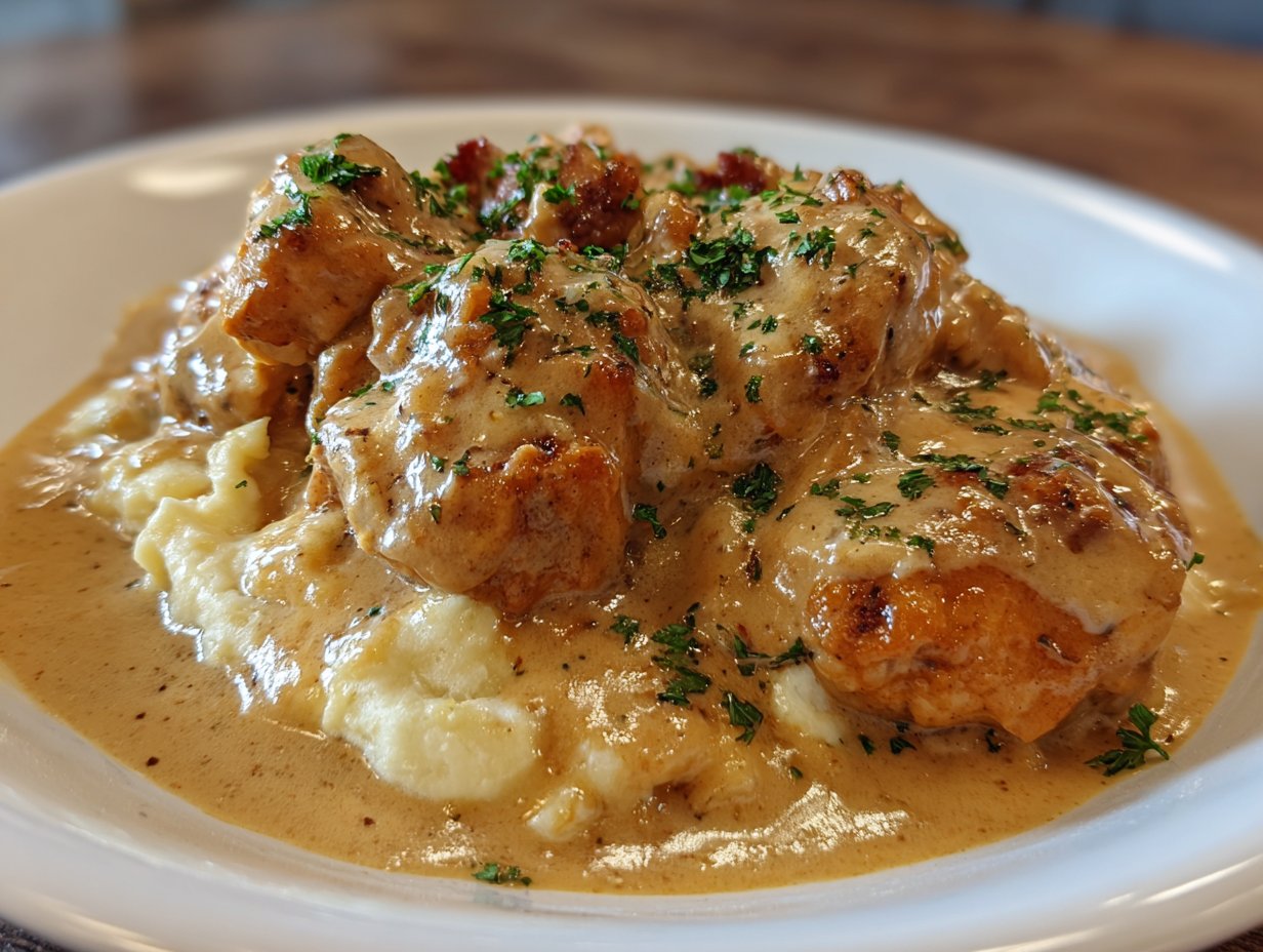 Crockpot Chicken and Gravy