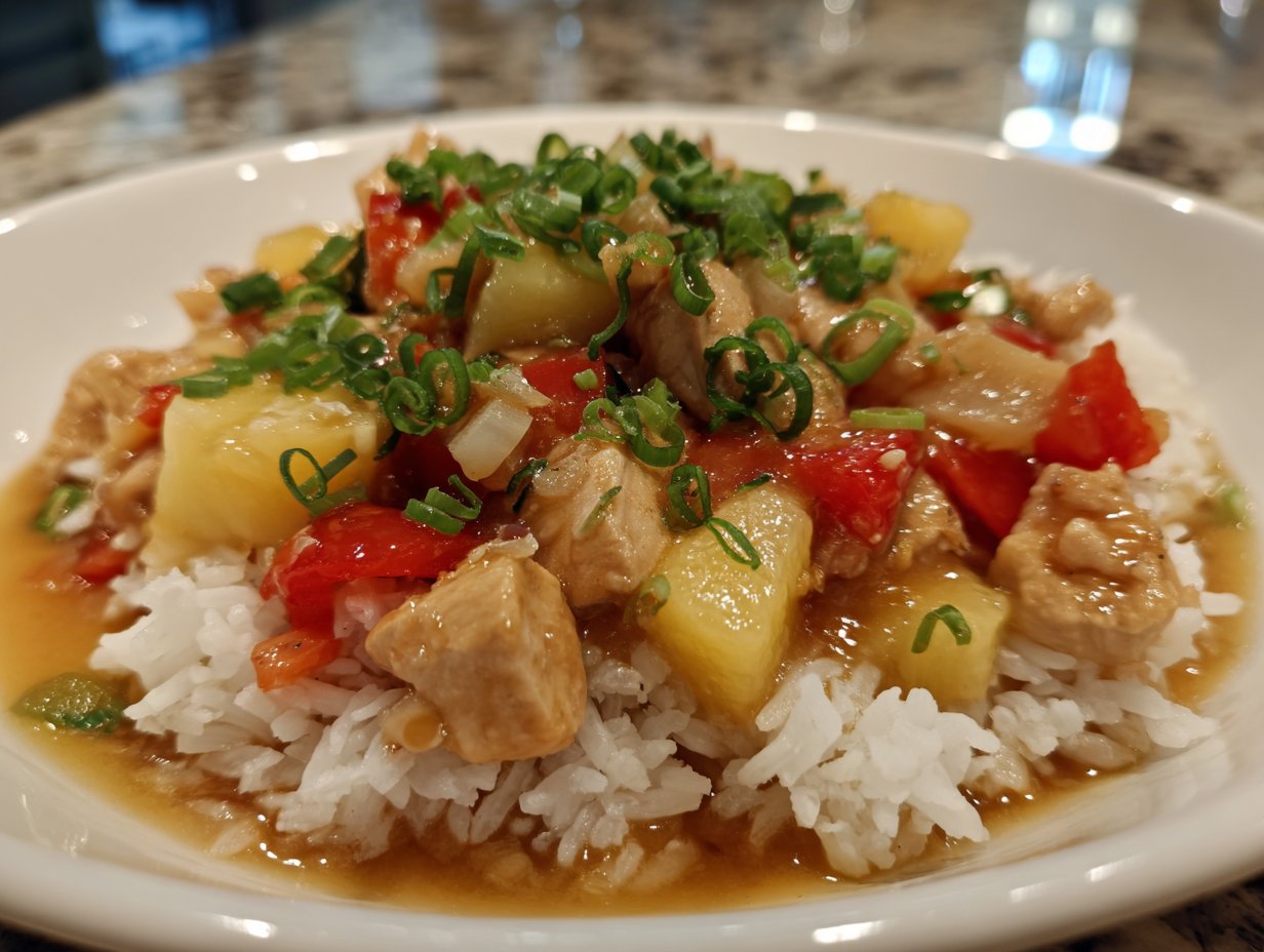 Pineapple Chicken and Rice