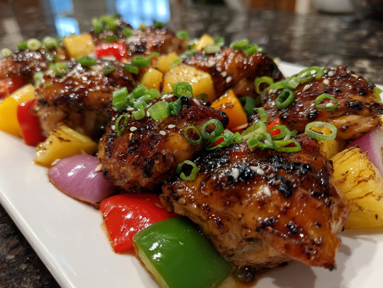 Hawaiian Chicken Sheet Pan