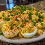 Quick and easy Keto Deviled Egg Salad recipe for low-carb diets