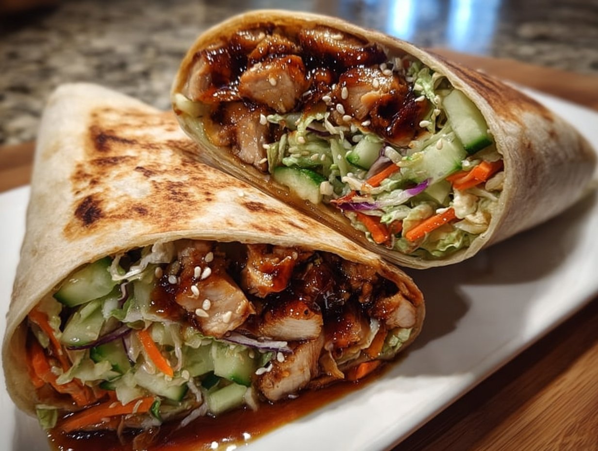 Teriyaki Chicken Wrap