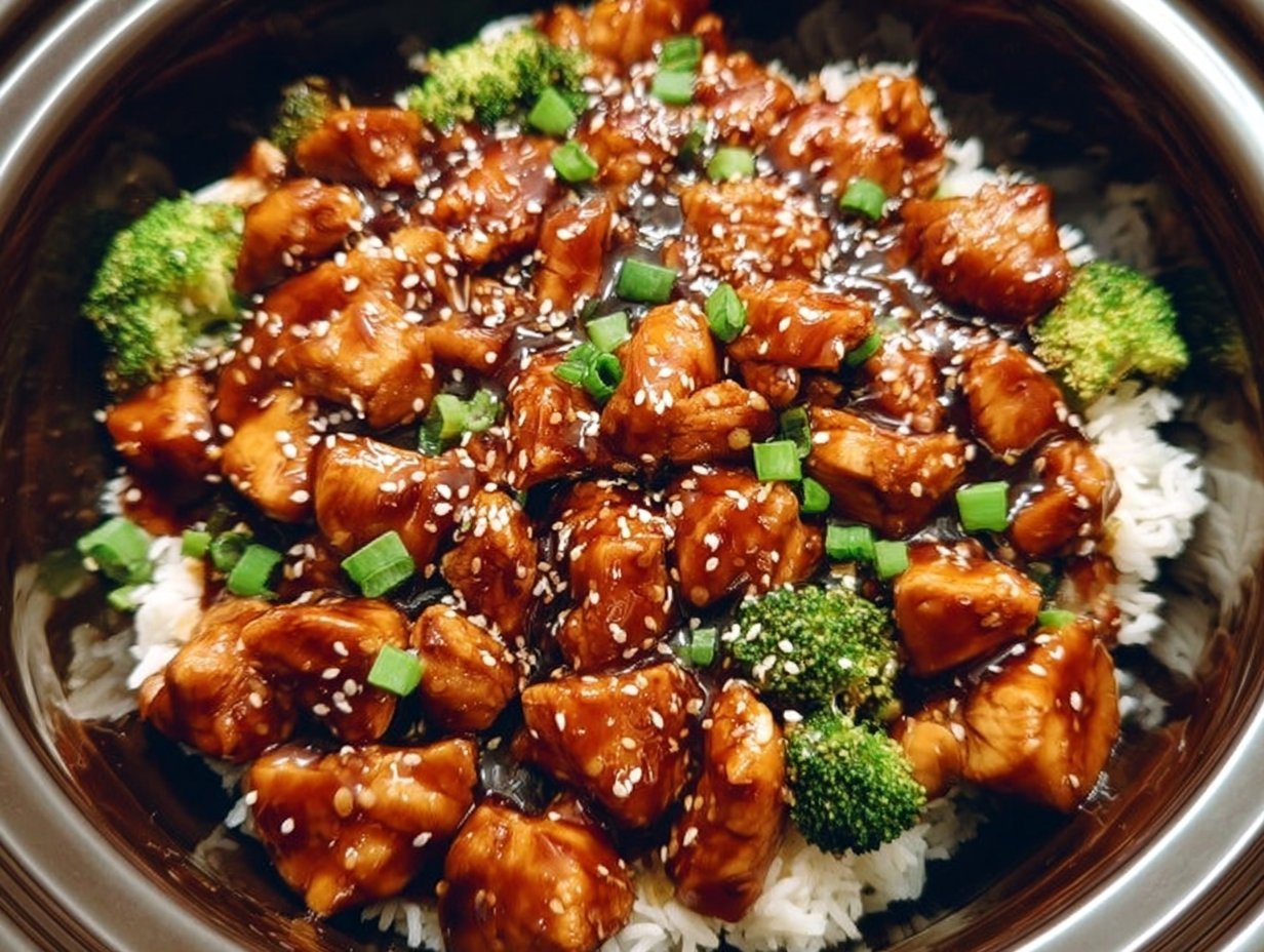 Dump and Go Crockpot Teriyaki Chicken