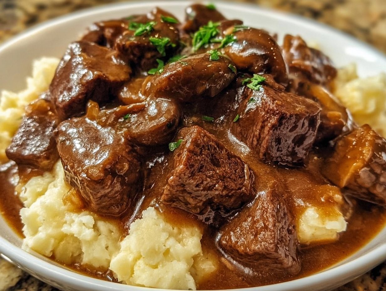 Beef Tips and Gravy