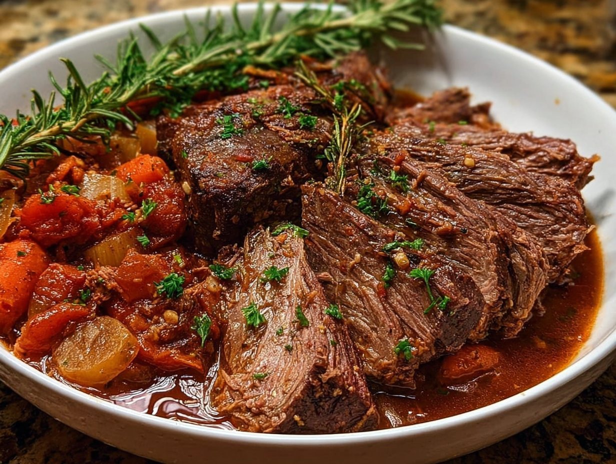 Italian Pot Roast (Straccato)