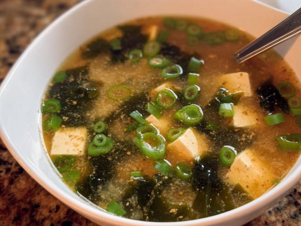 Easy Miso Soup (Gluten Free)