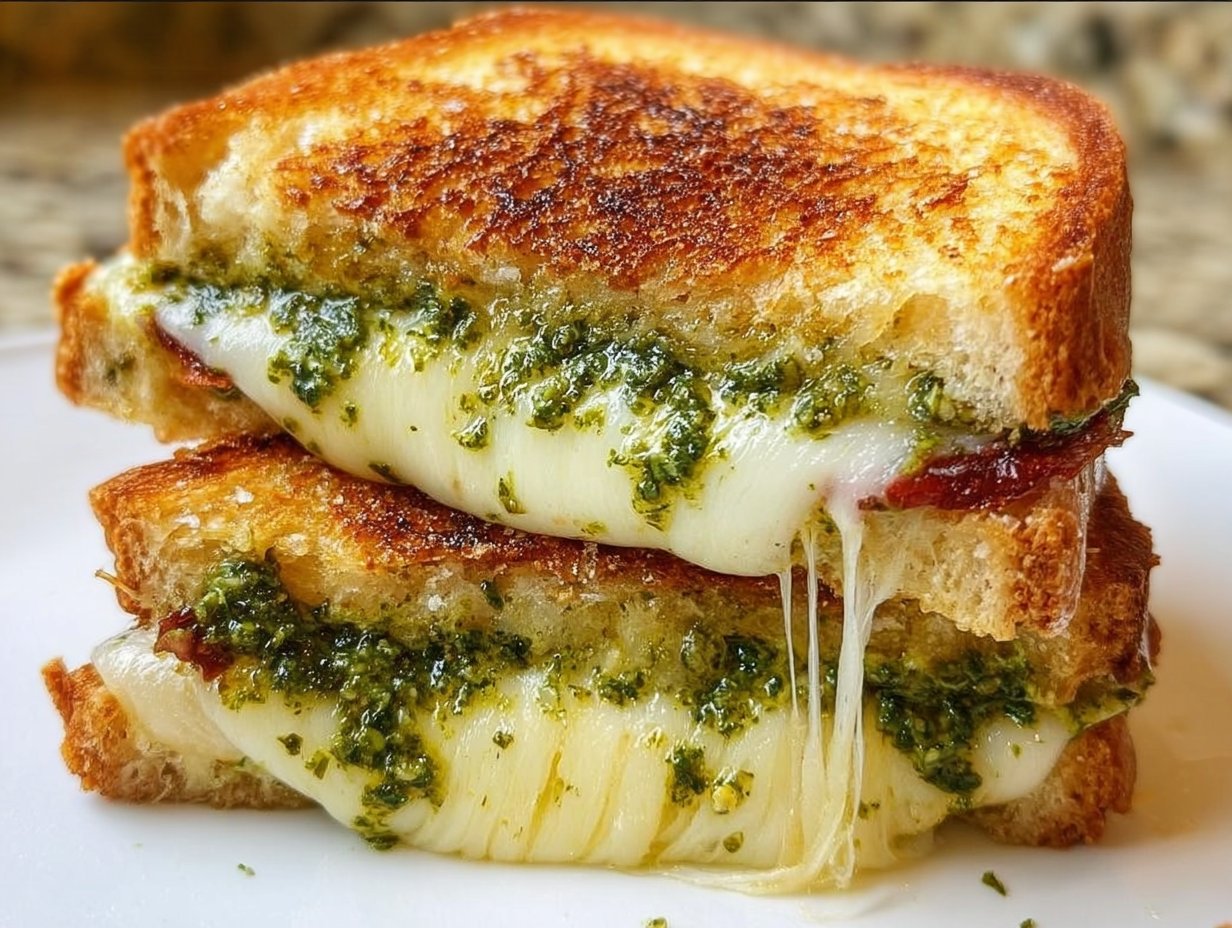 Pesto Grilled Cheese