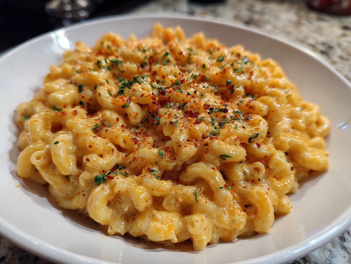 One Pot Creamy Mac and Cheese (Stovetop)