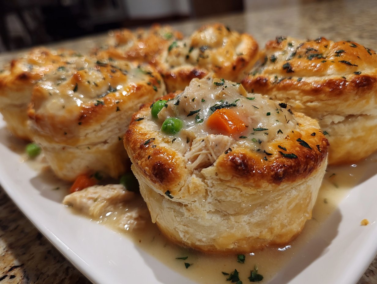 Mini Chicken Pot Pies