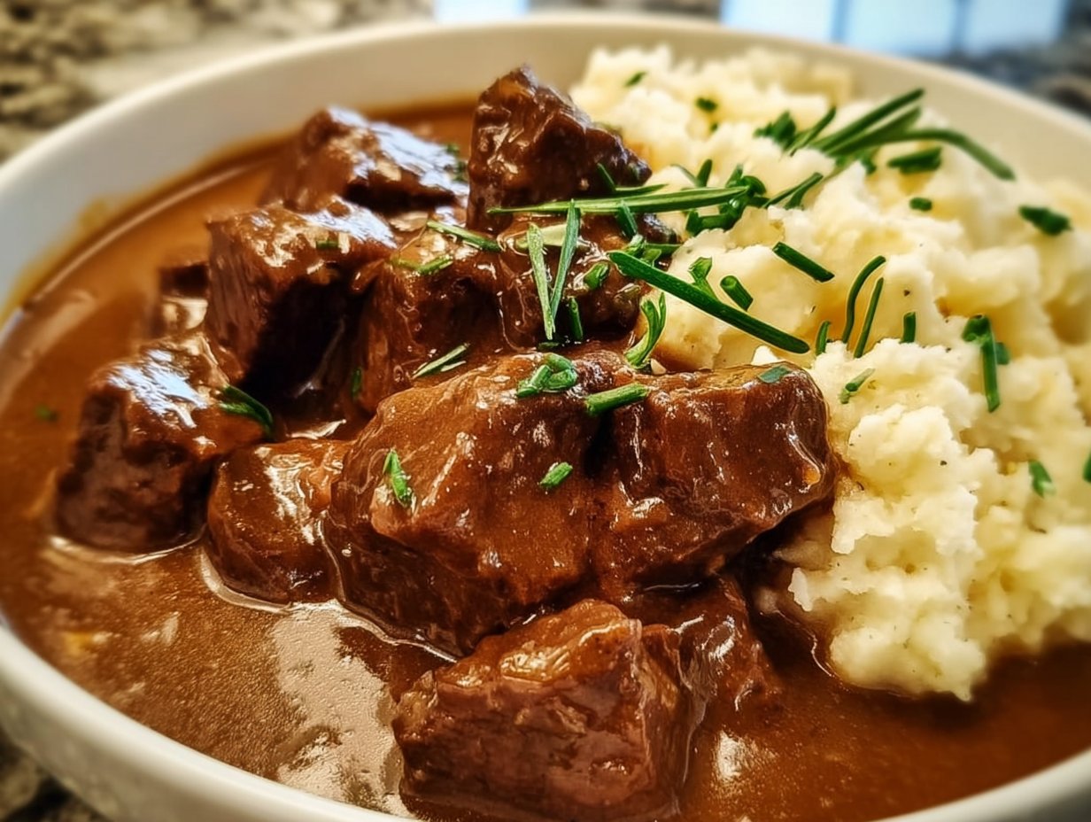 Beef Tips and Gravy
