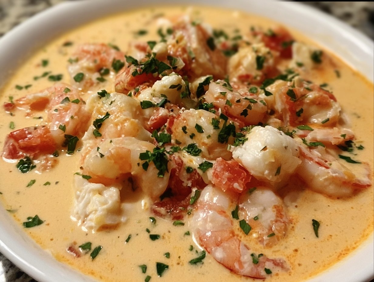 Crab and Shrimp Seafood Bisque