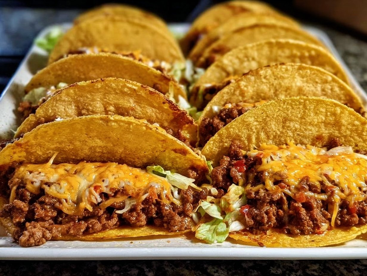 Crispy Beef Tacos