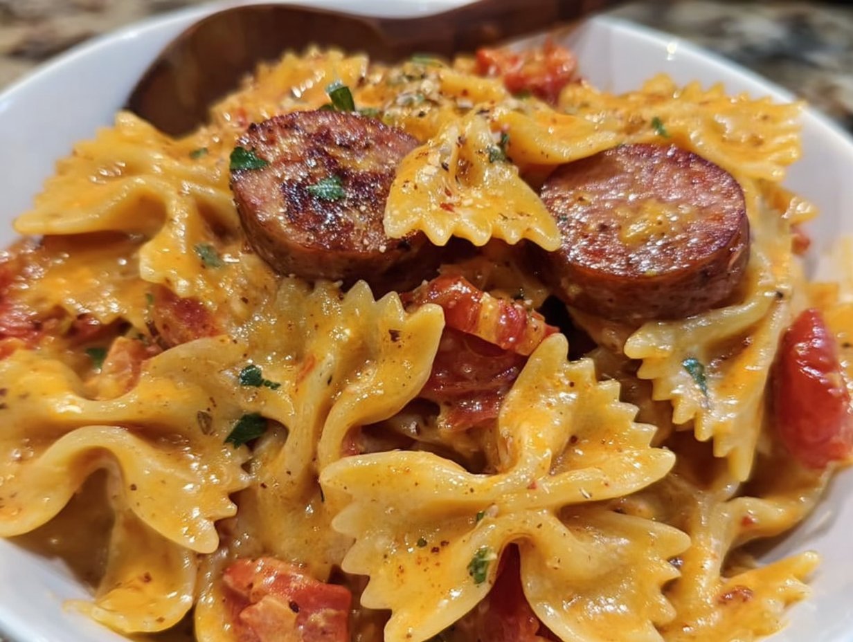 Cajun Sausage Pasta