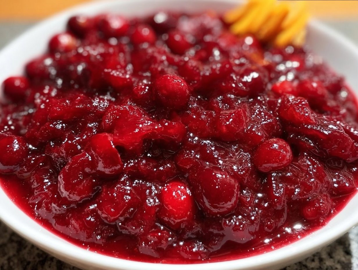 Best Ever Cranberry Sauce