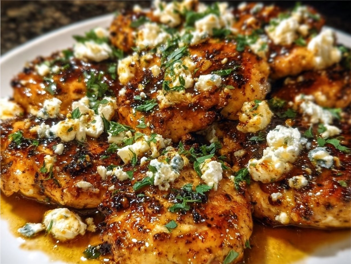 Hot Honey Feta Chicken