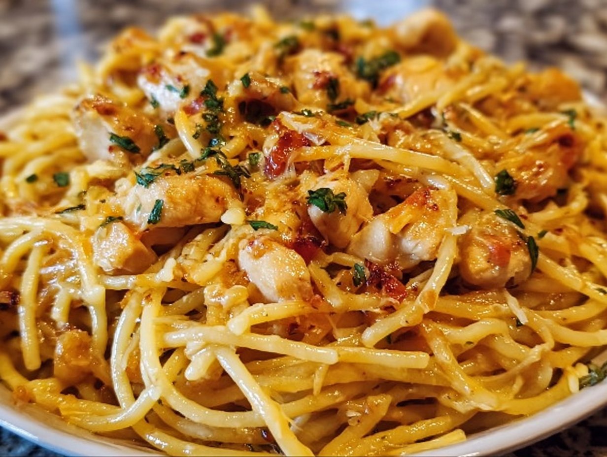Monterey Chicken Spaghetti