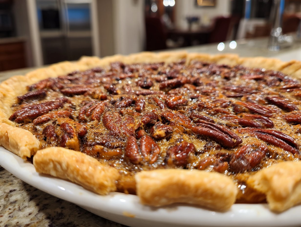 Texas Chocolate Pecan Pie