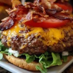 Juicy Crack Burgers - a delicious new burger recipe for your next cookout.